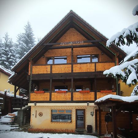 Cabana "Trei Brazi " Retezat Rîu de Mori Exteriör bild
